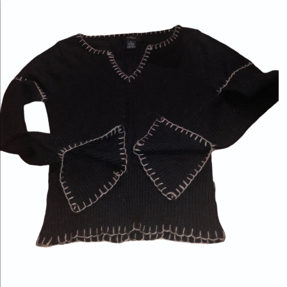 Kalico sweater size medium bell sleeves mohair